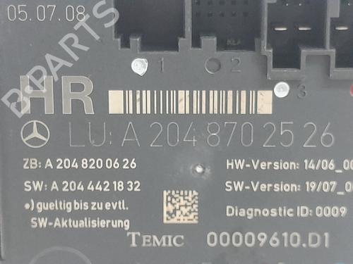 Comfort control module MERCEDES-BENZ C-CLASS (W204) | BP34134100M56 - Image 2