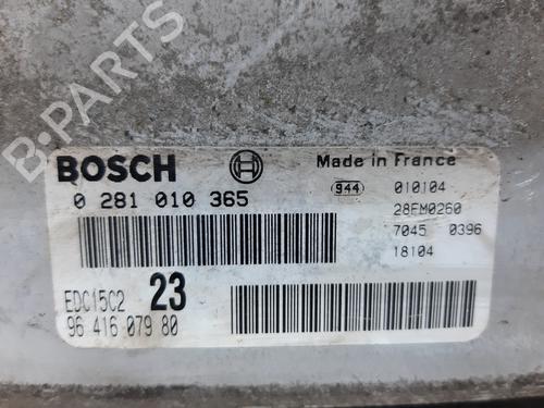 Engine control unit (ECU) CITROËN C5 I (DC_) 2.0 HDi (DCRHZB, DCRHZE) | BP20800866M57 