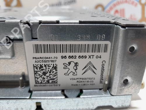 Radio CITROËN C3 II (SC_)  | BP21828556E6 