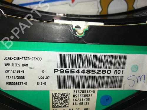 Instrument cluster PEUGEOT 307 Break (3E) 1.6 HDi 110 | BP20793747C47 