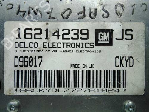 Engine control unit (ECU) OPEL TIGRA (S93) 1.4 16V (F07) | BP20799409M57 