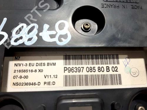 Instrument cluster CITROËN XSARA (N1) 2.0 HDi 90 | BP20731981C47 