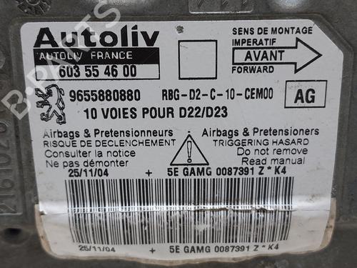 ECU airbags PEUGEOT 407 (6D_)  | BP20771550M53 