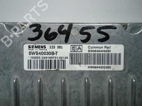 Engine control unit (ECU) PEUGEOT 307 (3A/C) 2.0 HDi 90 | BP20796411M57 