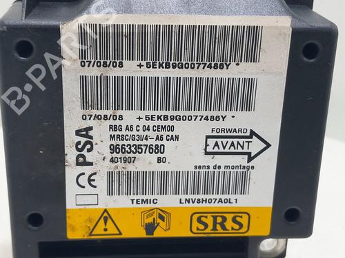 ECU airbags CITROËN C2 (JM_) 1.4 HDi | BP21378066M53 