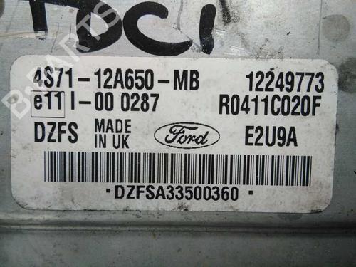 Engine control unit (ECU) FORD MONDEO III Saloon (B4Y) 2.0 TDCi | BP20798788M57 