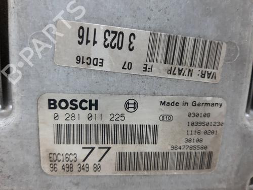 Engine control unit (ECU) CITROËN XSARA Coupe (N0) 1.4 HDi | BP20756151M57 