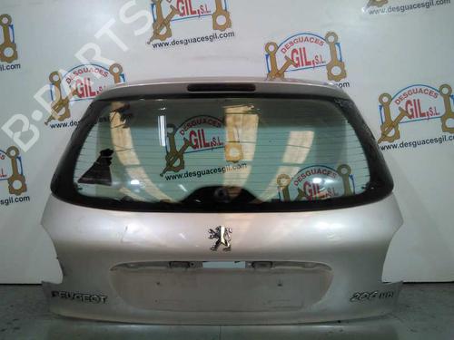 Used Tailgate PEUGEOT 206 Hatchback (2A/C) 2.0 HDI 90 (90 hp) 20733409