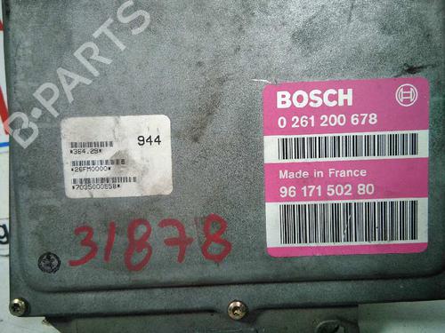 Engine control unit (ECU) PEUGEOT 306 (7B, N3, N5) 1.6 SR | BP20793637M57 
