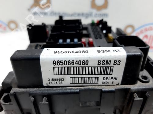 Fuse box PEUGEOT 307 (3A/C) 2.0 HDi 90 | BP20744437E1 