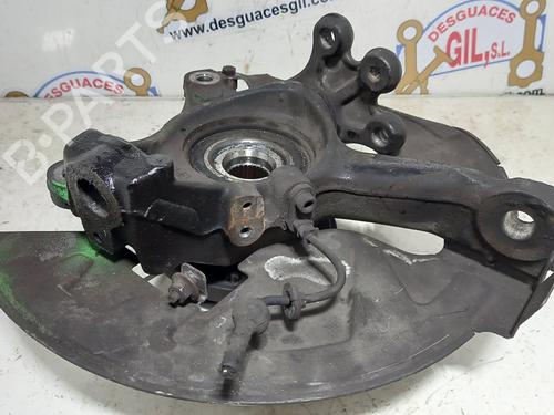 Left front steering knuckle PEUGEOT 407 (6D_) 1.6 HDi 110 (6D9HZC, 6D9HYC) | BP20762707M25 