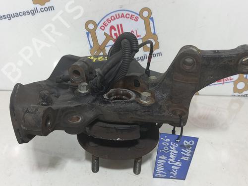 Right front steering knuckle HYUNDAI SANTA FÉ II (CM) 2.2 CRDi GLS | BP20757415M26 