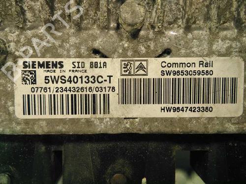 Engine control unit (ECU) PEUGEOT 307 (3A/C) 2.0 HDi 90 | BP20796469M57 