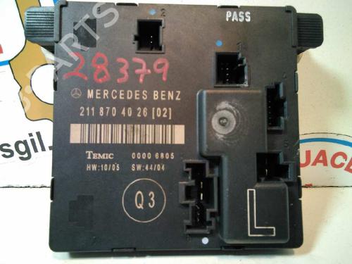 Comfort control module MERCEDES-BENZ E-CLASS (W211) E 320 CDI (211.026) | BP20790943M56 