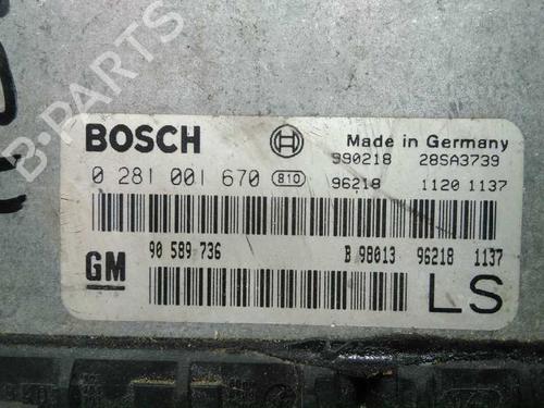 Engine control unit (ECU) OPEL ASTRA G Hatchback (T98) 1.7 TD (F08, F48) | BP20799346M57 