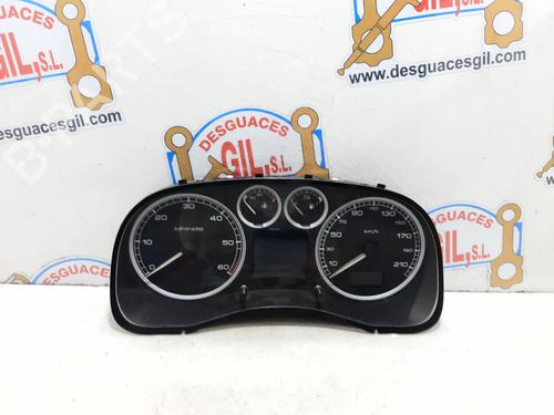 Used Instrument cluster PEUGEOT 307 (3A/C) 2.0 HDi 90 (90 hp) 20739536
