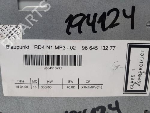 Radio PEUGEOT PARTNER Box Body/MPV 1.6 HDi | BP30618406E6