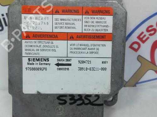 Kollisjonspute styreenhet OPEL AGILA (A) (H00) 1.0 12V (F68) | BP20805978M53 