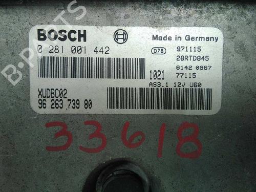 Engine control unit (ECU) PEUGEOT 806 (221) 1.9 TD | BP20794643M57 