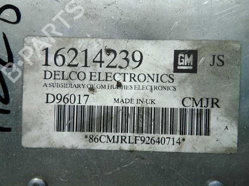 Engine control unit (ECU) OPEL TIGRA (S93) 1.4 16V (F07) | BP20799408M57 