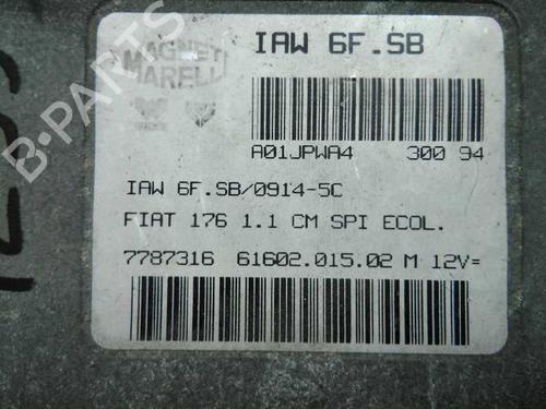 Engine control unit (ECU) FIAT PUNTO (176_) 55 1.1 | BP20799888M57 