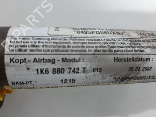 Right curtain airbag VW GOLF V (1K1)  | BP20813046C12 