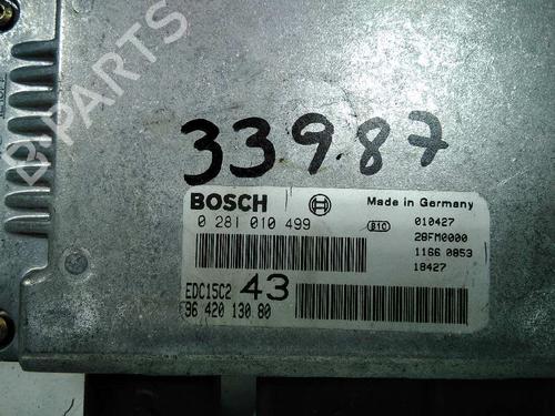 Engine control unit (ECU) CITROËN XSARA (N1) 2.0 HDi 90 | BP20794920M57 