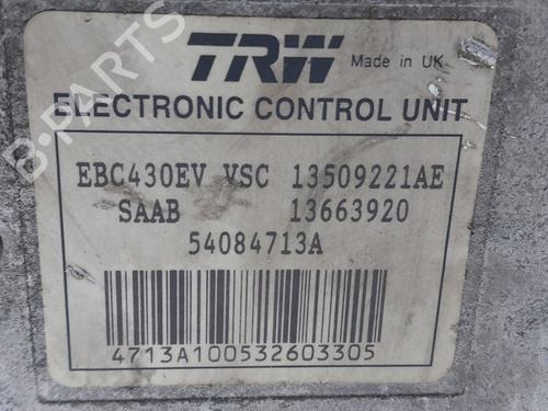 ABS pump SAAB 9-3 (YS3F, E79, D79, D75) 2.2 TiD | BP20764926M43 
