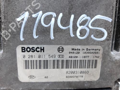 Engine control unit (ECU) RENAULT MEGANE II Saloon (LM0/1_) 1.9 dCi (LM0G, LM1G, LM2C) | BP20743336M57 