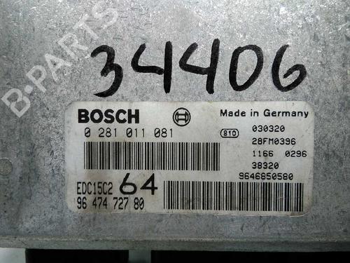 Engine control unit (ECU) PEUGEOT 307 (3A/C) 2.0 HDi 110 | BP20795208M57 