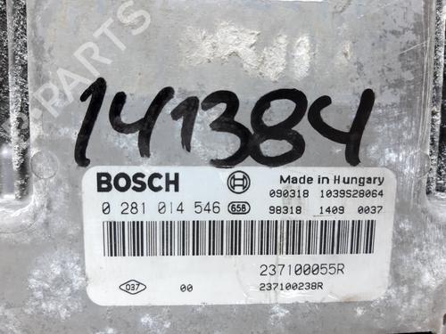 Engine control unit (ECU) RENAULT SCÉNIC III (JZ0/1_)  | BP20754361M57 