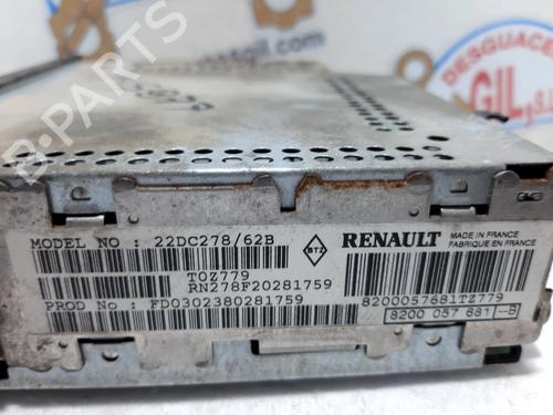 Bilradio RENAULT CLIO II (BB_, CB_)  | BP20757325E6 