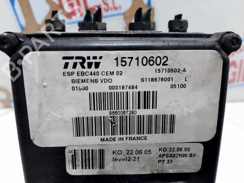 ABS pump PEUGEOT 407 SW (6E_, 6D_) 2.0 HDi 135 | BP20811706M43 