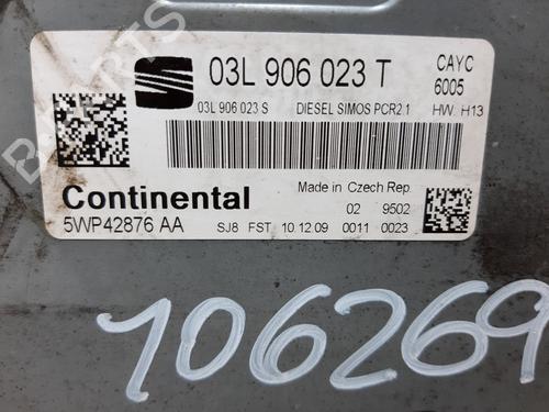 Engine control unit (ECU) SEAT IBIZA IV SC (6J1, 6P5)  | BP20812296M57 