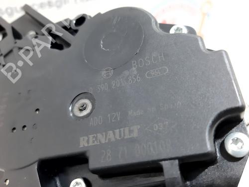 Rear wiper motor RENAULT SCÉNIC III (JZ0/1_)  | BP20740805M102 