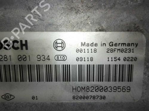 Engine control unit (ECU) RENAULT MEGANE I Classic (LA0/1_)  | BP20782242M57 