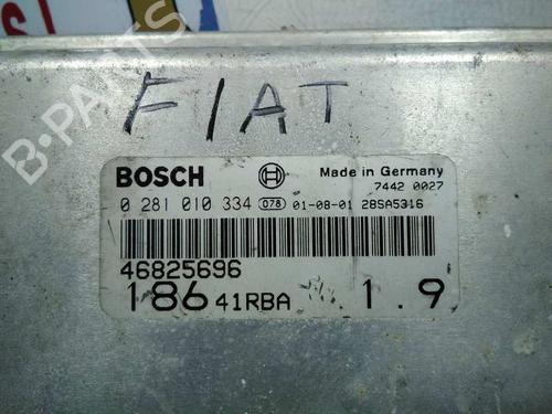 Engine control unit (ECU) FIAT MULTIPLA (186_) 1.9 JTD 110 | BP20800446M57 