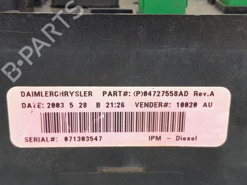 Fuse box CHRYSLER VOYAGER IV (RG, RS) 2.5 CRD | BP26440793E1