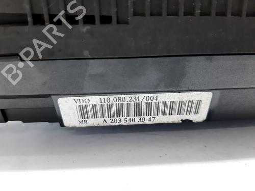 Instrument cluster MERCEDES-BENZ C-CLASS Coupe (CL203) C 220 CDI (203.706) | BP20737746C47 