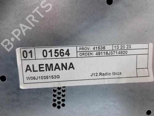 Radio SEAT IBIZA IV (6J5, 6P1)  | BP20750159E6 