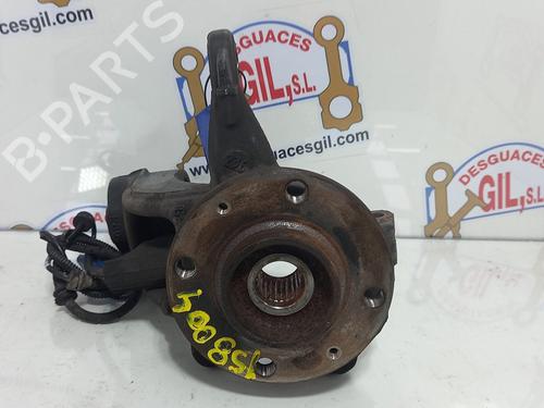 Used Left front steering knuckle PEUGEOT 208 I (CA_, CC_) 1.6 HDi / BlueHDi 75 (75 hp) 20764920