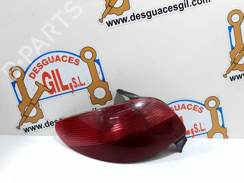 Used Left taillight PEUGEOT 206 Hatchback (2A/C) 1.9 D (69 hp) 20741005