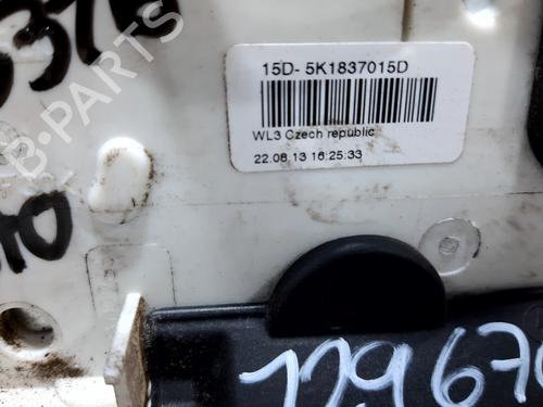 Front left lock VW POLO V (6R1, 6C1) 1.6 | BP20813302C98 