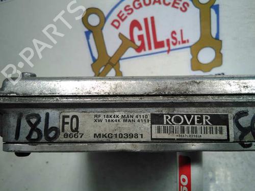 Engine control unit (ECU) ROVER 200 II Hatchback (RF) 218 K Vi | BP20800650M57 