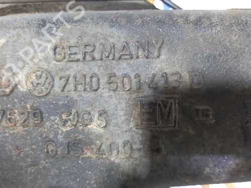 Left rear steering knuckle VW TRANSPORTER T5 Van (7HA, 7HH, 7EA, 7EH) 2.5 TDI | BP20749521M27 