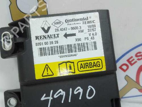 ECU airbags DACIA SANDERO  | BP20804139M53 