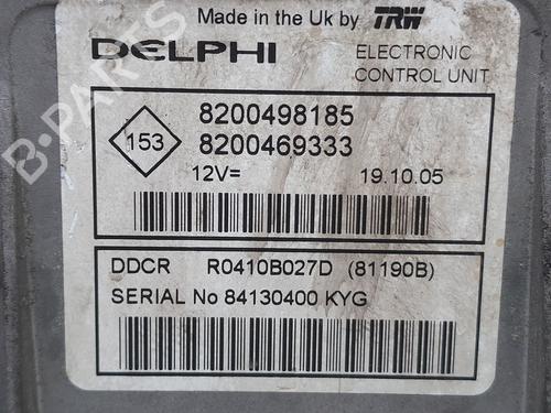 Engine control unit (ECU) RENAULT CLIO II (BB_, CB_) 1.5 dCi (B/CB07) | BP27360404M57 