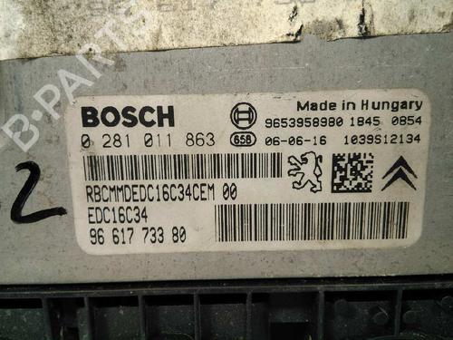 Engine control unit (ECU) CITROËN C4 I (LC_)  | BP20795509M57 
