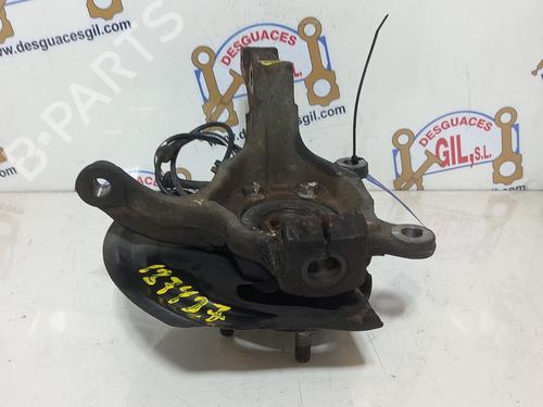 Left front steering knuckle NISSAN QASHQAI / QASHQAI +2 I (J10, NJ10, JJ10E) 1.5 dCi | BP20746755M25 