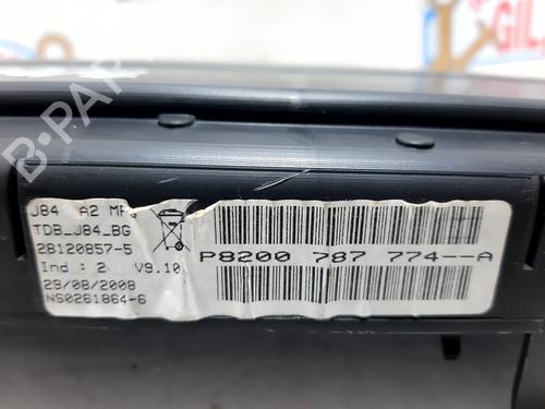 Instrument cluster RENAULT SCÉNIC II (JM0/1_) 1.5 dCi (JM1E, JM16) | BP20753730C47 